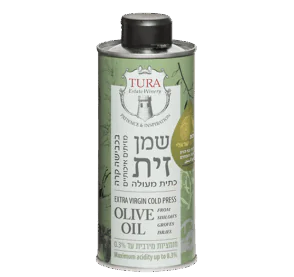 שמן זית טורא  – פחית 400 מ”ל