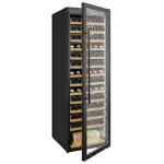 מקרר יין מתקדם עם מדפי עץ נשלפים עד 161 בקבוקים SU-192B